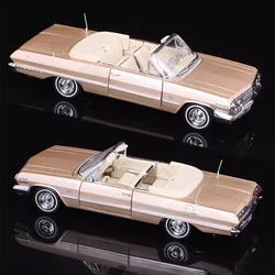 Have Flaws WELLY 1/24 Scale 1963 IMPALA Roadster Alloy Car Model Classic Collection Decoration Static Display -Paint Flaws