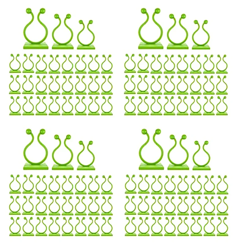 

ABKP-300PCS Plant Climbing Wall Fixture Clips, Plant Vine Wall Clips Wall Plant Support Hook, For Climbing Plants Outdoor