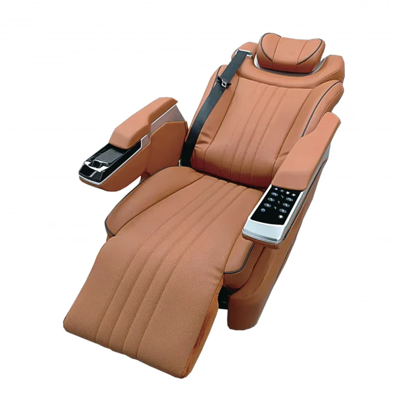 Premium Flat‑Profile Leather Upholstered Cushion Unit, Interior Retrofitting Accessory