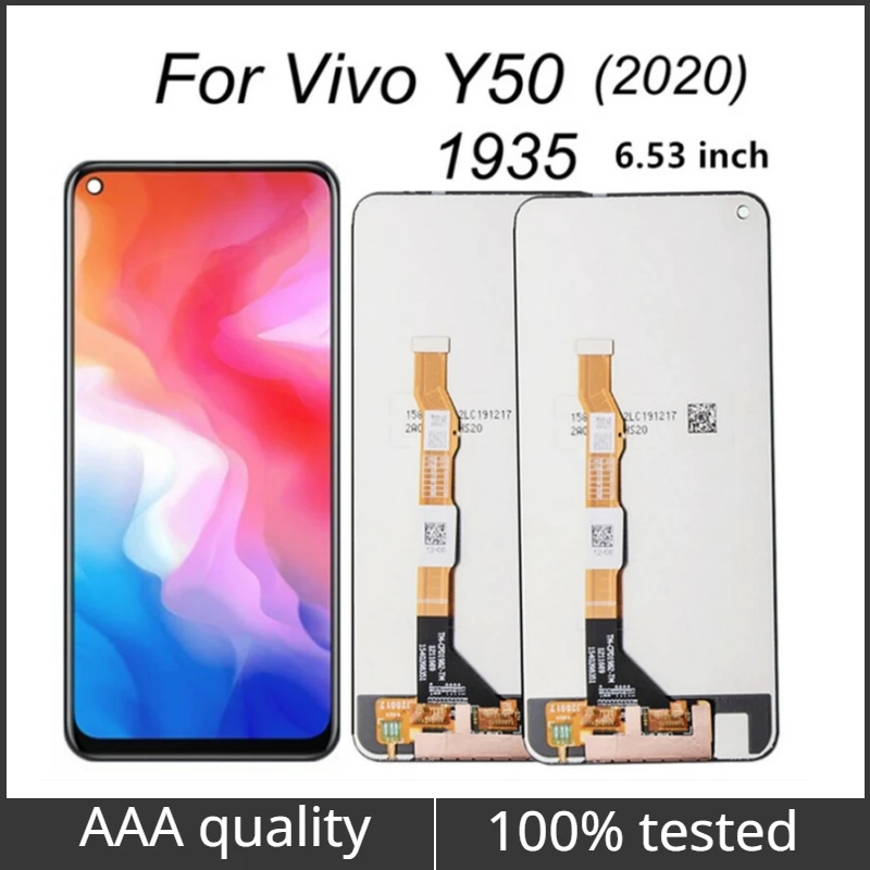 

6,53 "ЖК-дисплей для VIVO Y50 2020 1935 LCD дисплей