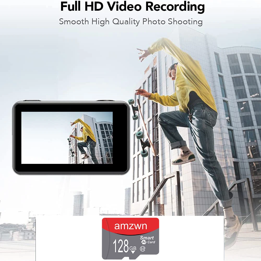 

Mini Portable Memory card 128GB Smart SD Class10 64GB Smart 8GB Free SD Gifts 32GB 16GB TF For UAV Camera 8GB