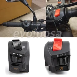 ユニバーサルモーターサイクルコントロールスイッチ,12v,7/8
