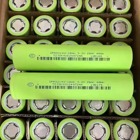 15Ah 3.2V 브랜드 32140 DIY12V 24V Lifepo4 원통형 배터리 충전식 리튬인산철 원통형 배터리