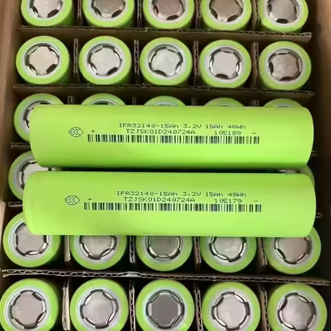 15Ah 3.2V Brand 32140 DIY12V 24V Lifepo4 cylindrical battery rechargeable lithium iron phosphate cylindrical battery
