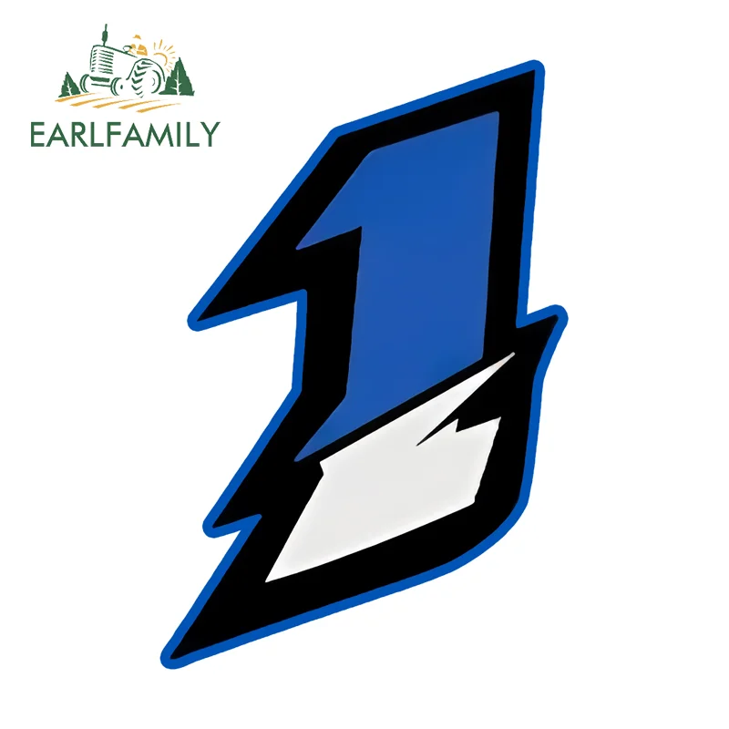 

EARLFAMILY Lightning Fashion Number Car Styling Graffiti Suitable For Auto Body Stickers Cartoon Vinyl Decal Waterproof Decor