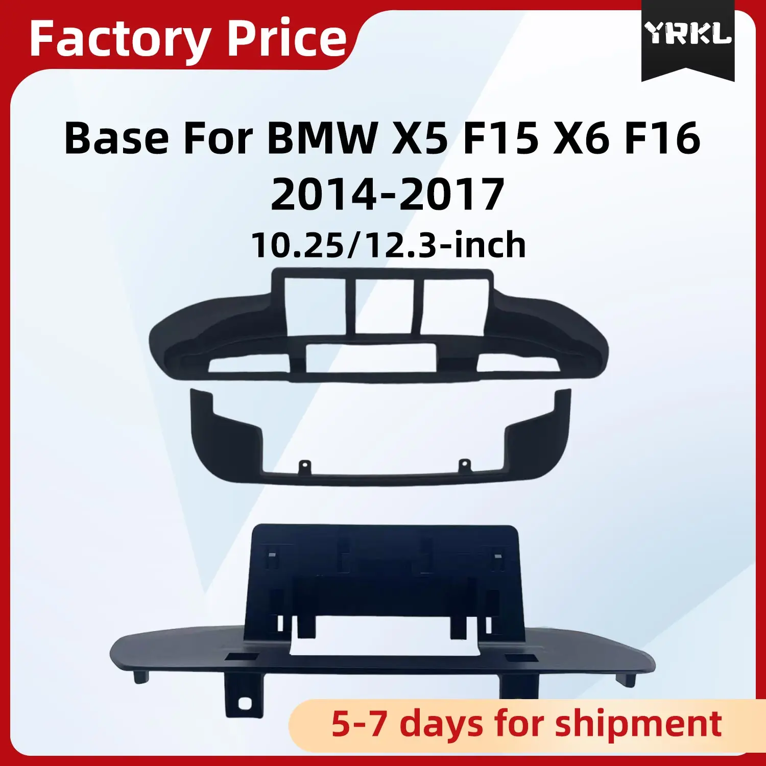 

10,25 12,3 "для BMW X5 F15 X6 F16 2014-2017 автомобильный мультимедийный плеер, автомобильный радиоприемник, навигация, основание кронштейна для установки обратного изображения