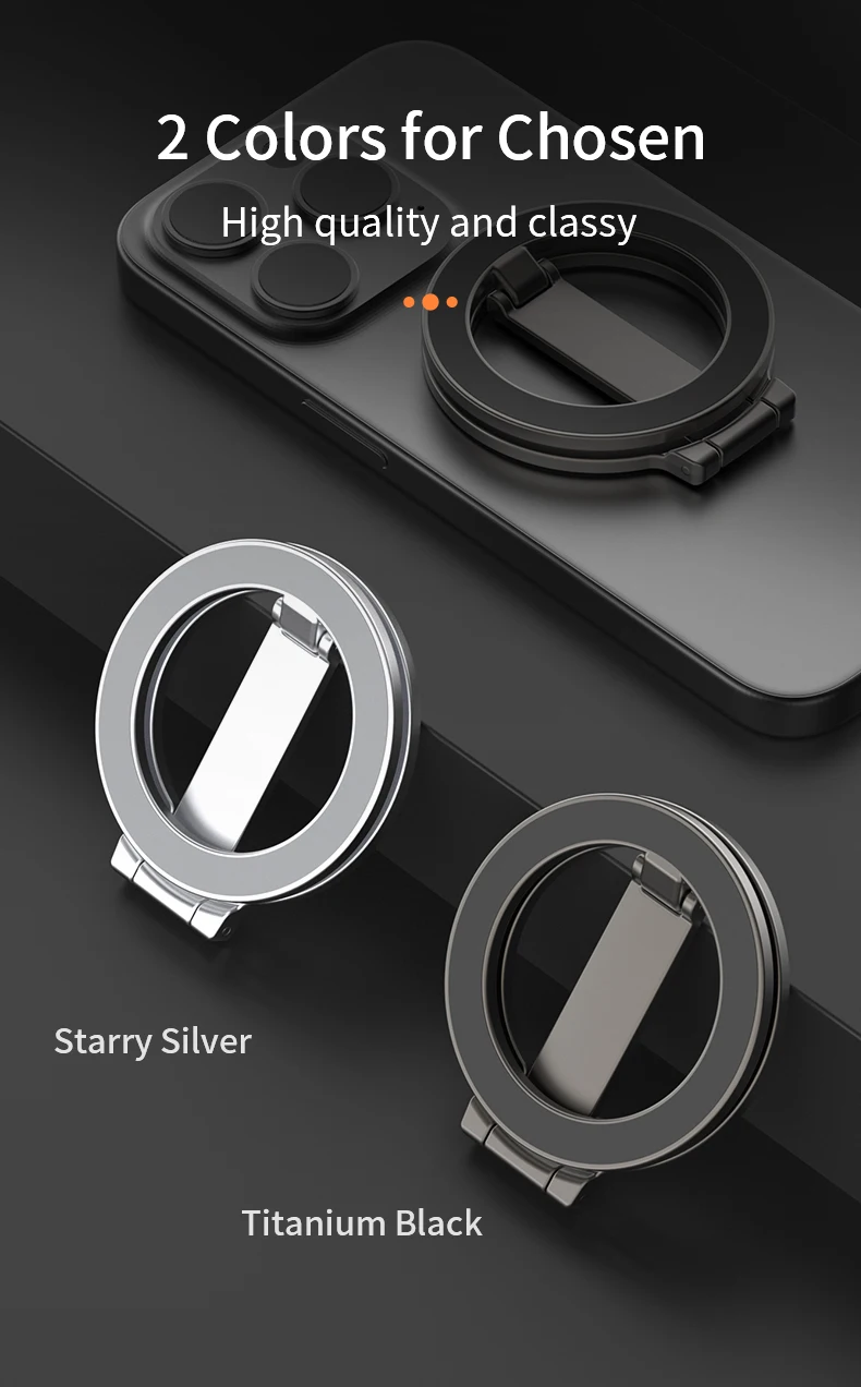 Faltbarer doppelseitiger magnetischer Telefon halter für magsafe Fitness-Laufband Universal klappbarer Auto halter magnetischer Smartphone-Ständer – Detail 3