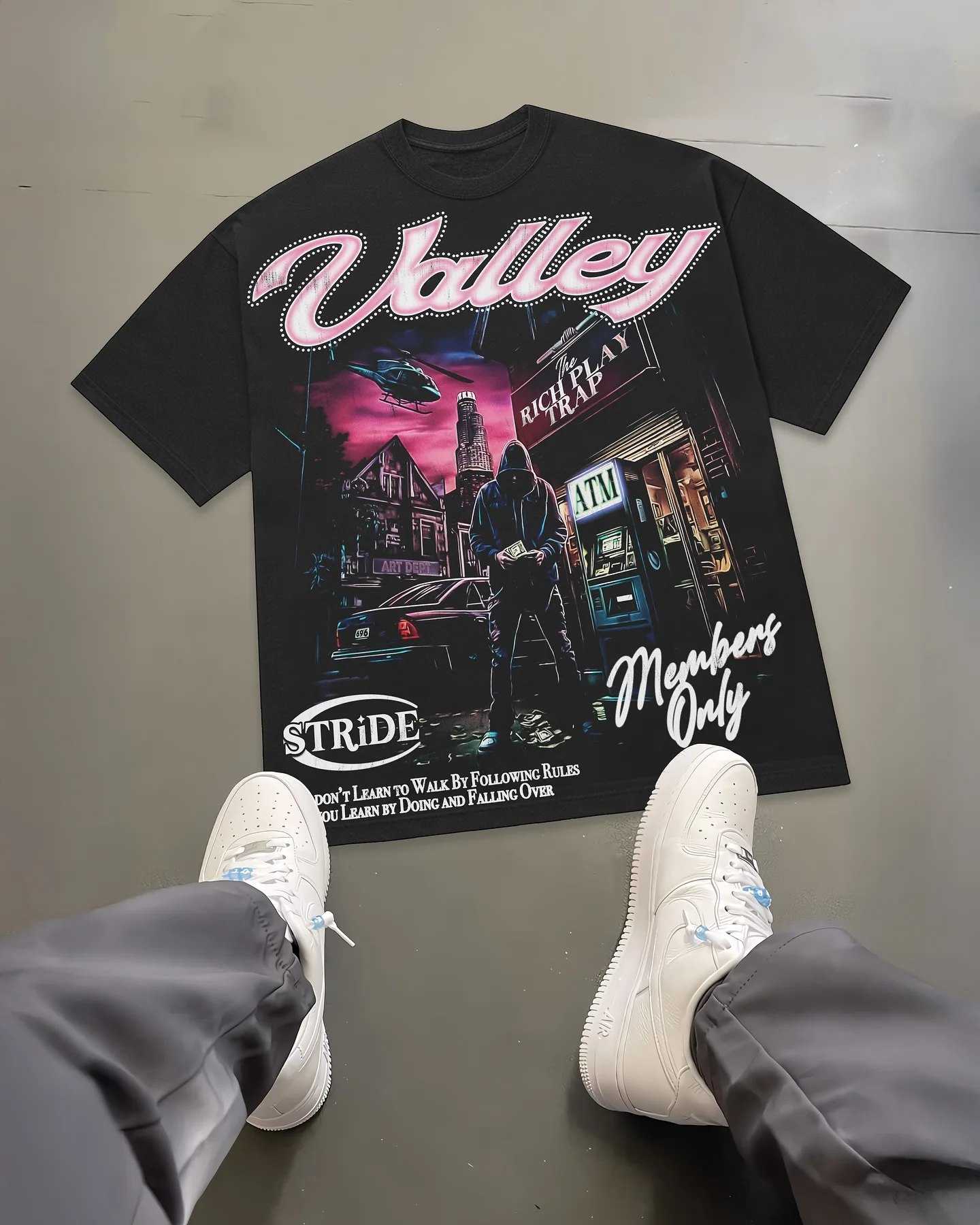 

Punk gang premium graphic t shirts oversized y2k tops harajuku gothic streetwear us black short sleeve t shirt men clothing