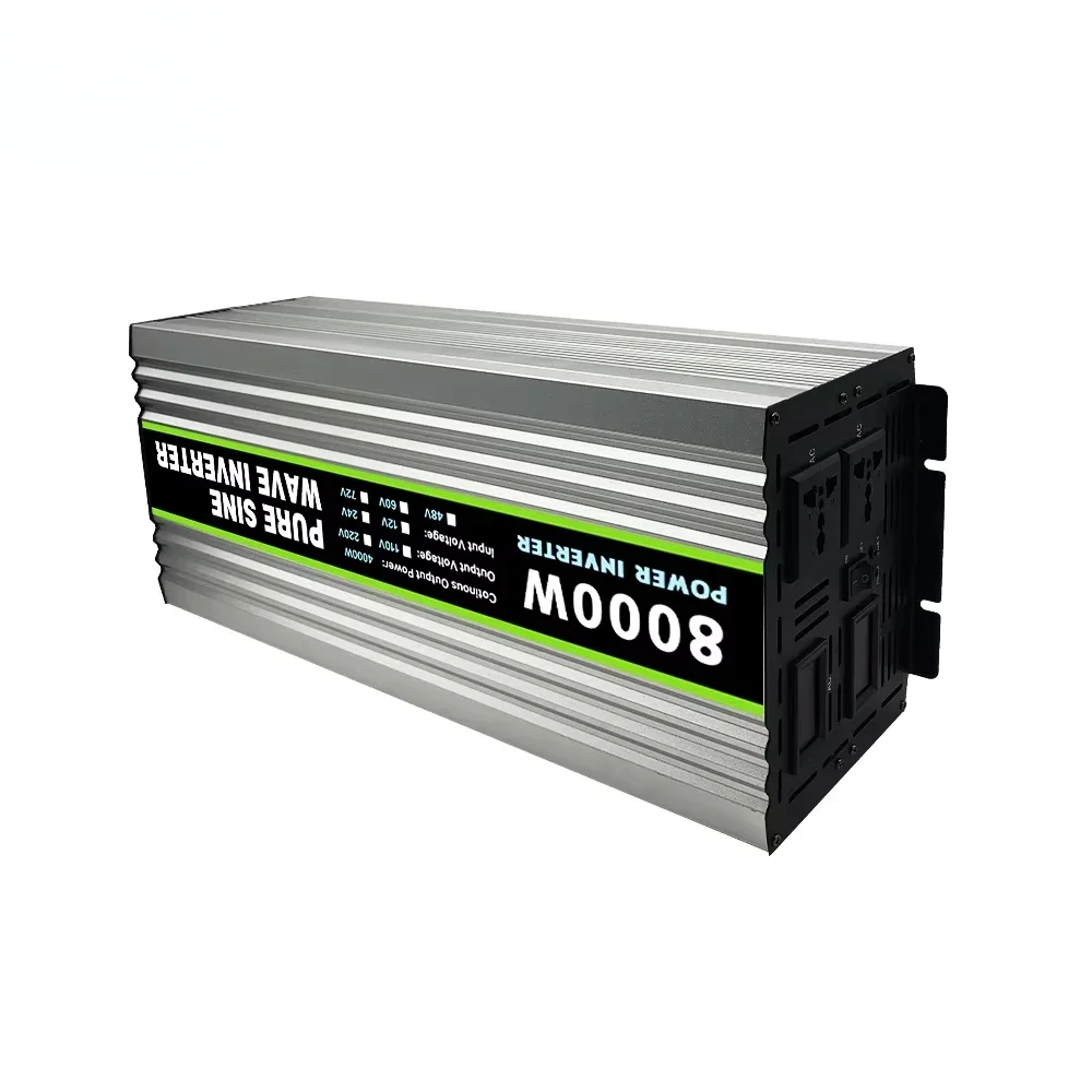 

Top Quality The Pure Sine Wave Inverter 8000w 12 V To 220 V 50~60hz With Overload Protection
