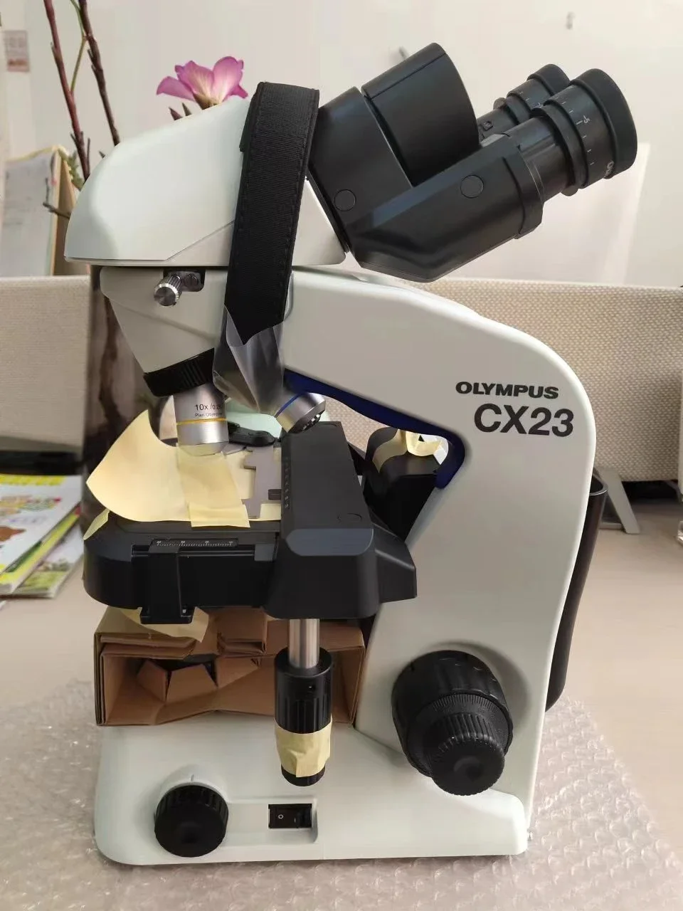 Olympus Binocular Binocular Cx23 Microscope With camer 10X Eyepiece High Quality Optical System 4X 10X 40X 100X