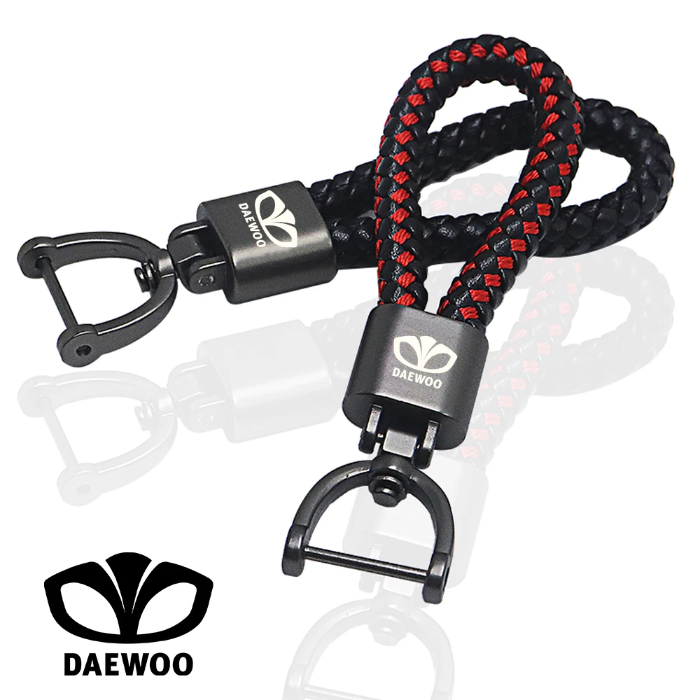 for daewoo Adventra Aveo Damas Evanda Gentra Kalos LABO Lacetti Lanos LUBLIN Matiz Nexia Nubira car Leather key chain