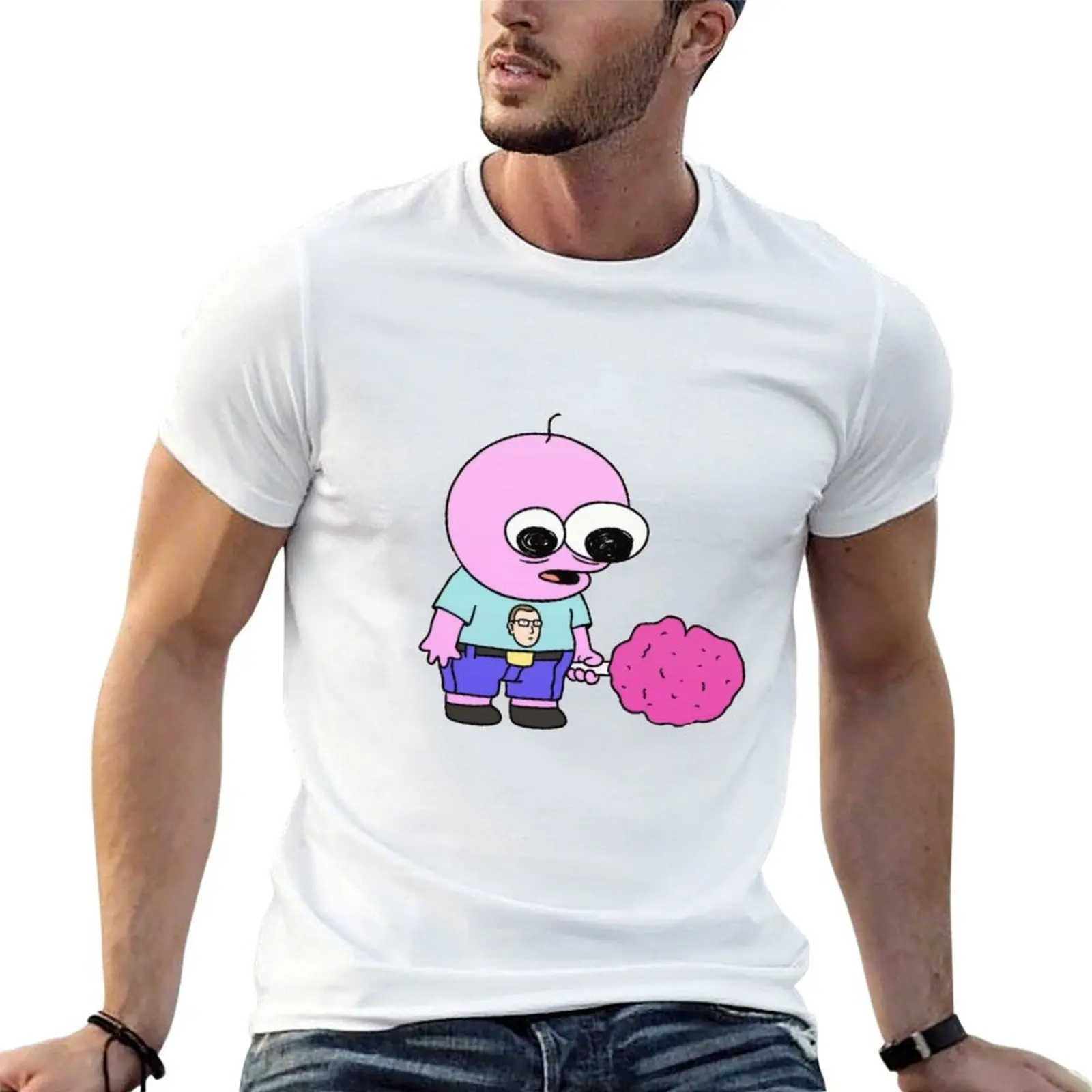 Pim reaches depression - SMILING FRIENDS! T-Shirt funny t shirts man man t shirt luxury T-Shirt