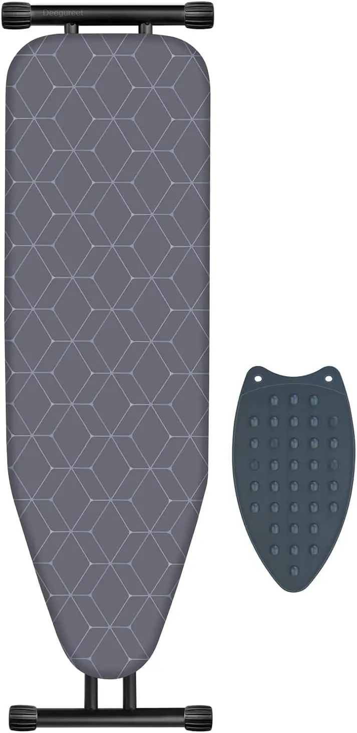 

Compact Ironing Board with Wide Area, Thick Pad, Stable Foldable Design for Home Use