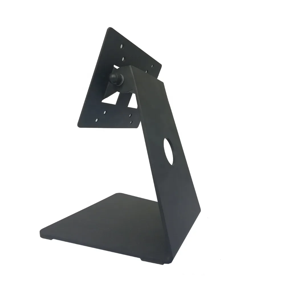 180 Degree Rotation Single Long Arm Monitor Stand Desk Mount Computer Vesa Bracket/pos system stand