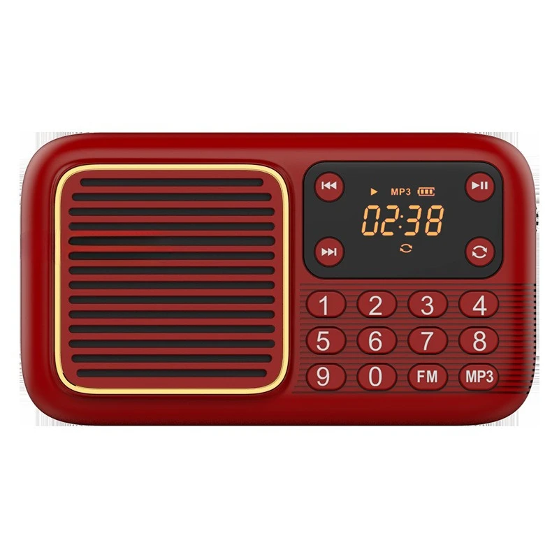 

Radio playback integrated special for the elderly portable card player for the elderly Walkman singing radio