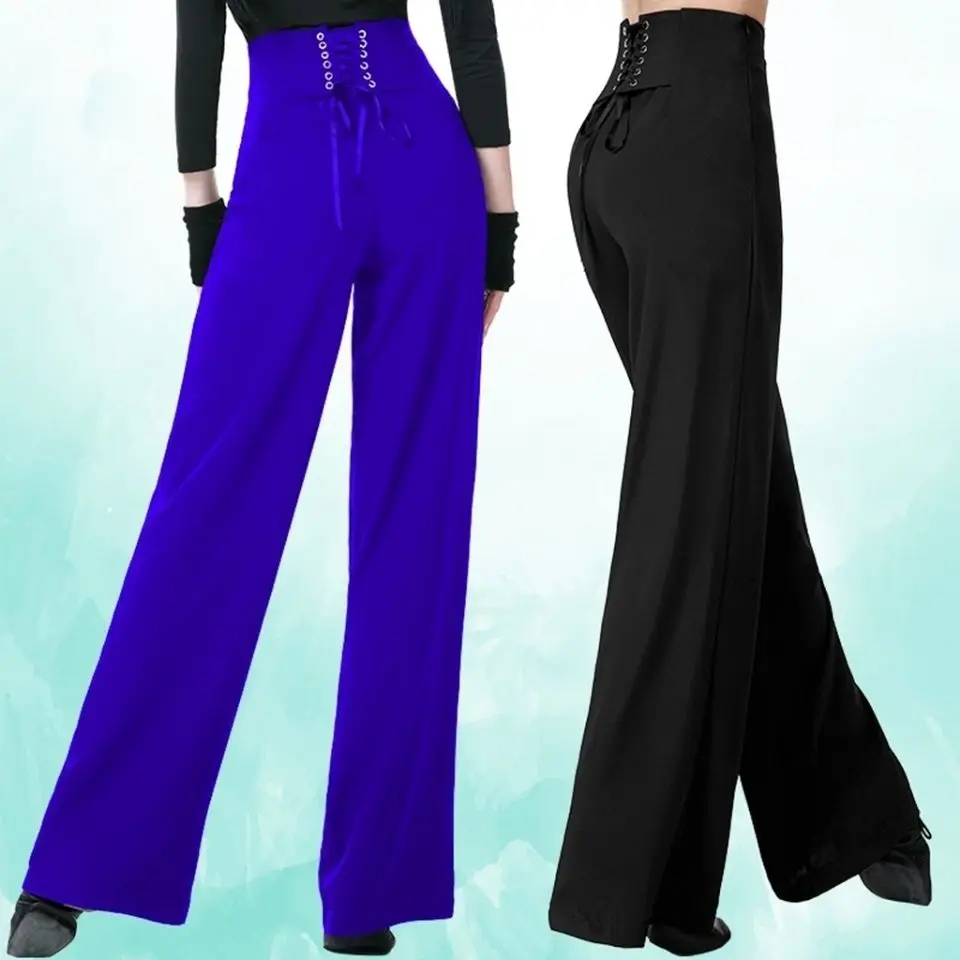 

Classic Black Straight Pants Womens Korean Fashion High Waist Wide Leg Trousers Ladies 2024 New Office Suit Casual Pants Z27