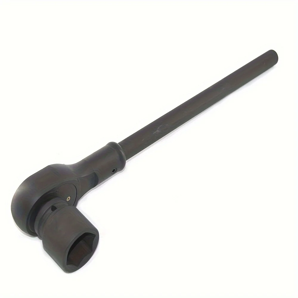 Ratchet Wrench, 3/4In Adjustable Heavy Duty Drive Ratchet Square Head Reversible Socket Wrench Mediu Lengthened Auto Repair Tool