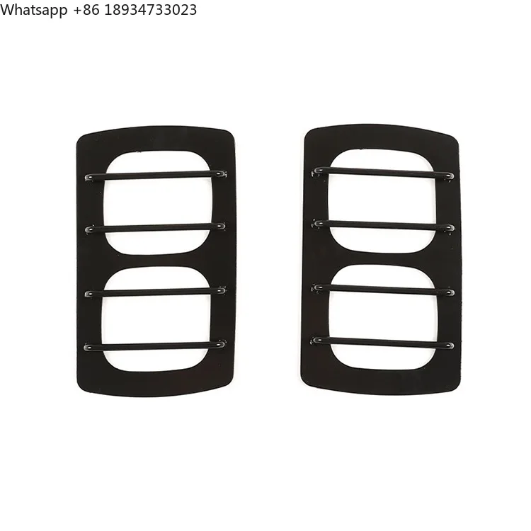 

Width Lamp Protection Mesh Matte Suitable for 20-25 Land Rover Defender Black 2-Piece Lamp Shades