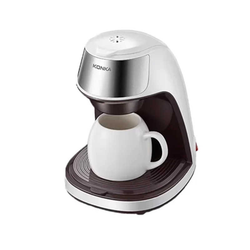 Electric Coffee Machine Automatic Drip Type Home Office Multi-functional Coffee Machine To Brew Scented Tea Small Portable