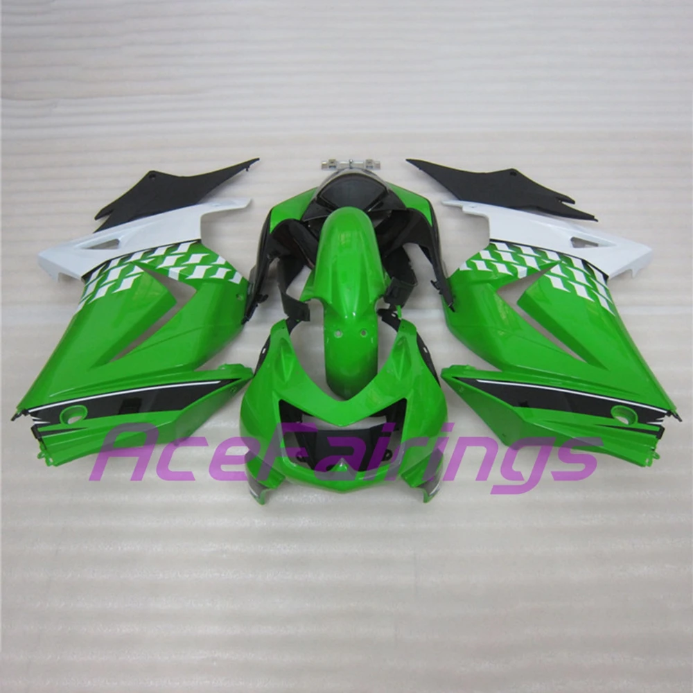 For 2008-2012 Kawasaki Ninja250R Plastic Injection Molded Fairings Unique Style Custom 08-12 Ninja 250R Fairing Set