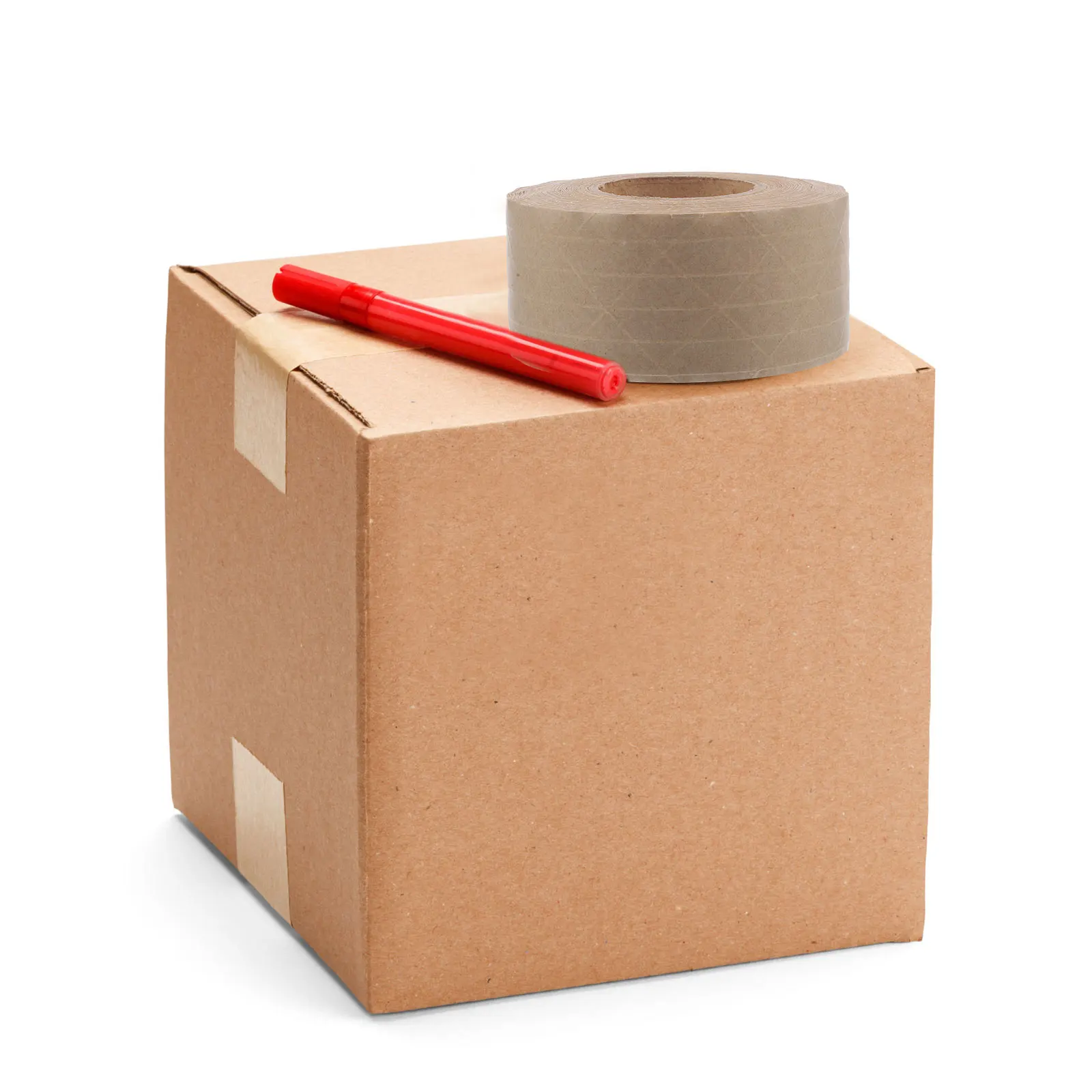 

Water Activated Kraft Paper Tape Strong Adhesion Lightweight Writable Tape for Packing Boxes Sealing Frames DIY Shipping Heavy