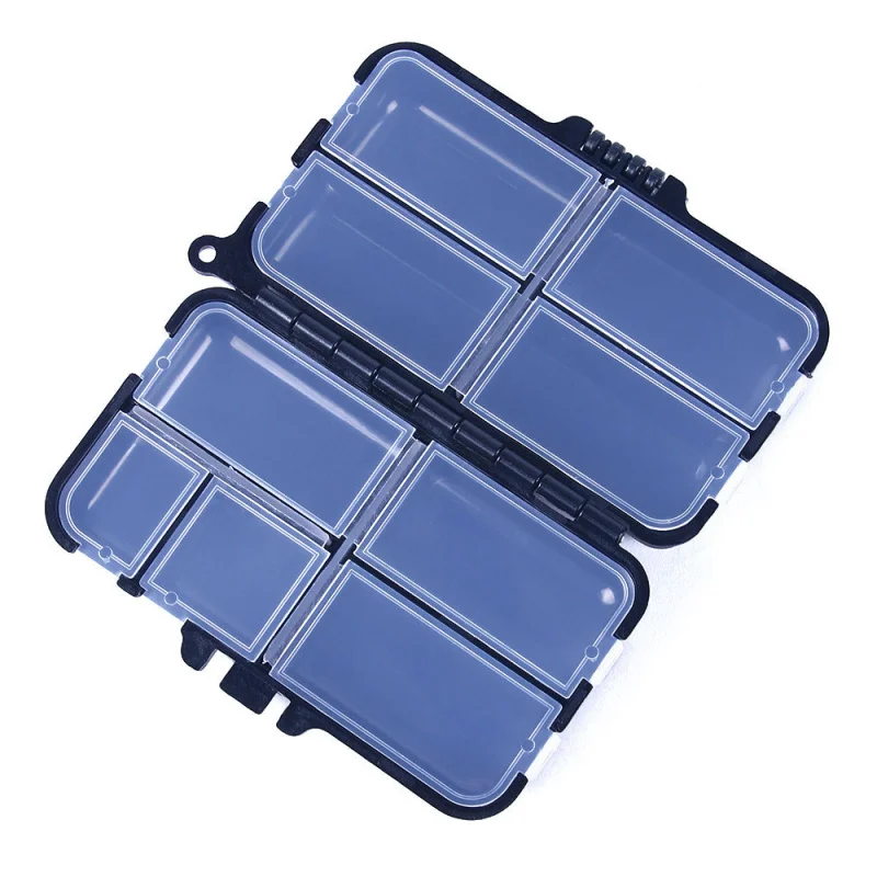 Lure Sea Fishing Accessories Box12Grid9Flip Cover Fishing Gear Storage Box Fishing Bag Portable Multi-layer Fishing Accessories