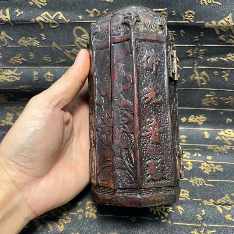 Antique -Opening Crafts Ornament Vintage Collection Three Saints Living Room Collectible Buddha Statue