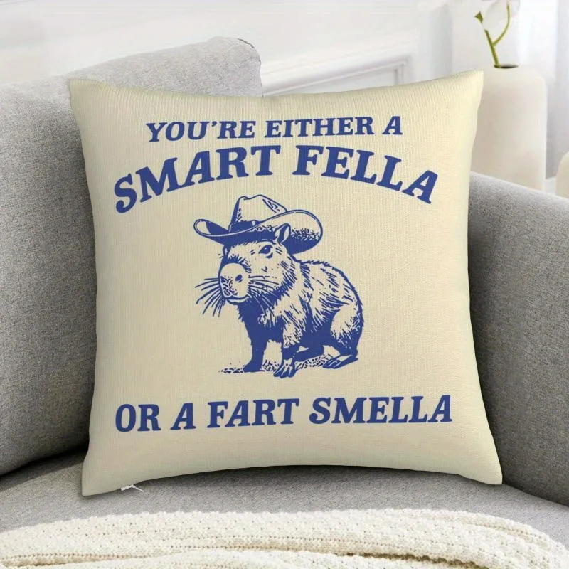 Funny Animal Pillow Cover 