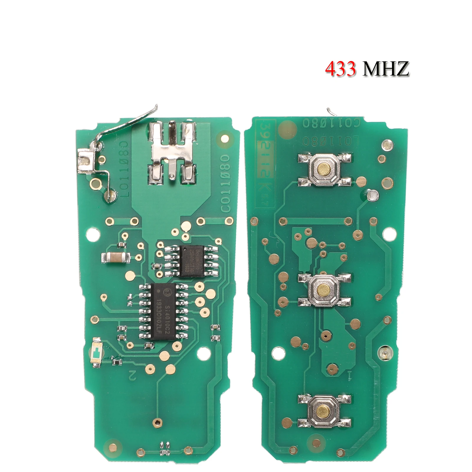 jingyuqin 3C 0959752 BA Fernbedienung Auto Schlüssel Für VW VolksWagen Passat B6 3C B7 Magotan CC Halb Smart 3 Tasten 433 MHZ ID48 Chip