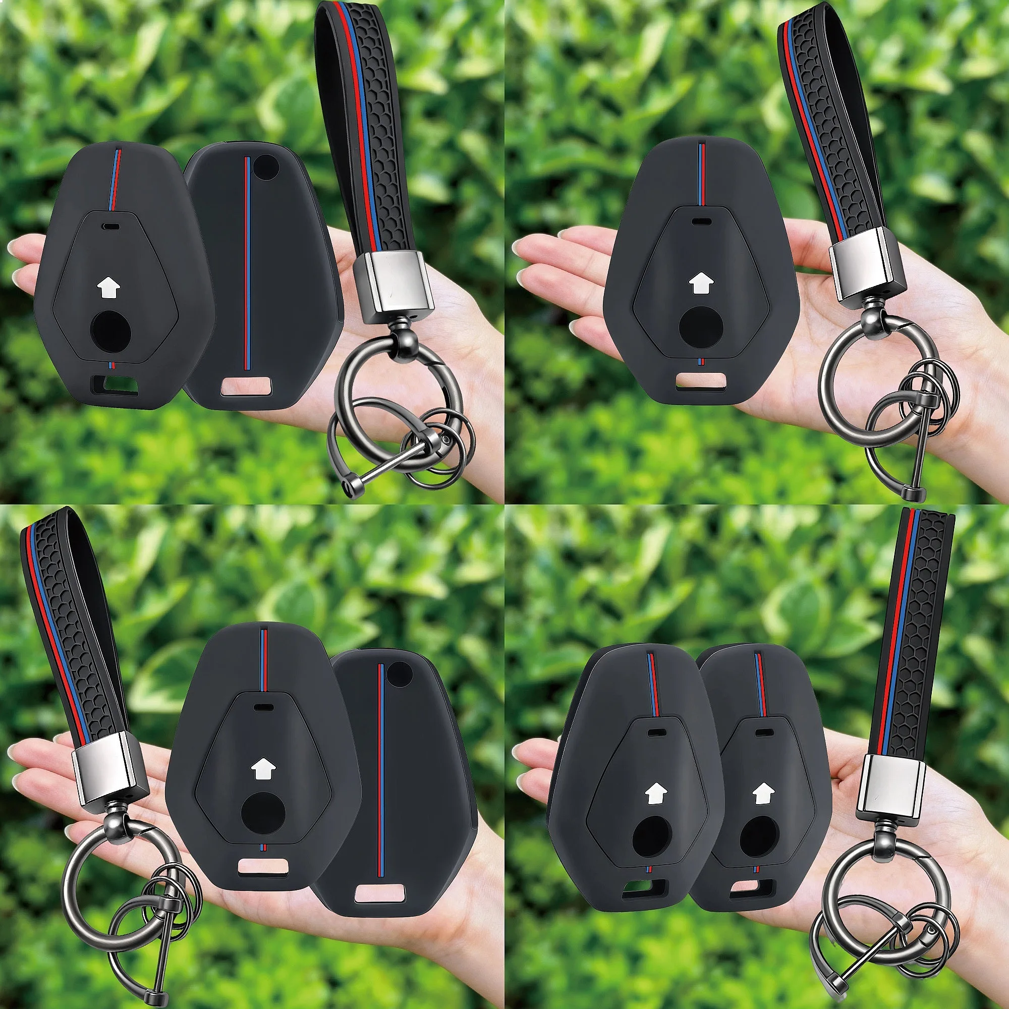 Motorcycle Key Case For BMW R1300GS R1300 R1250GS ADV Car Key Fob Cover Auto Key Shell Remote Key Cover