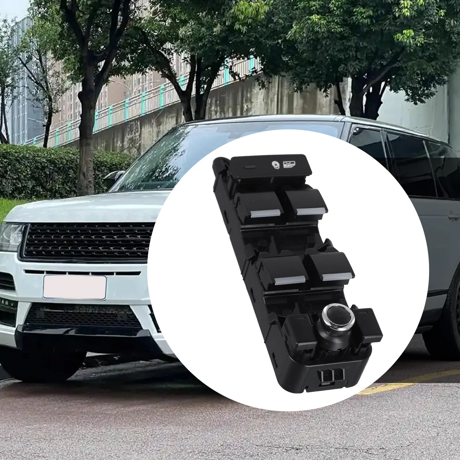 For Land Rover For Range Rover DriverSidePower Window Switch Button For Sport L405 13-17 LR110324 LR034932 LR078894 LR066075