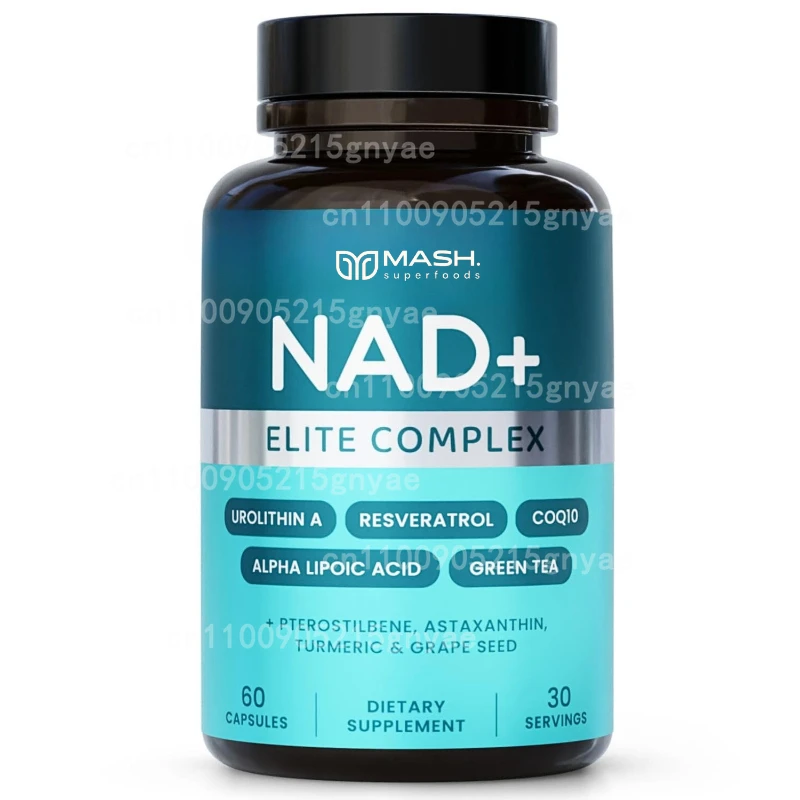 

NAD Supplement,1500 Milligrams of Resveratrol Containing Supplement,Nad Plus Promotingsupplement Supportingcell Healthcapsules