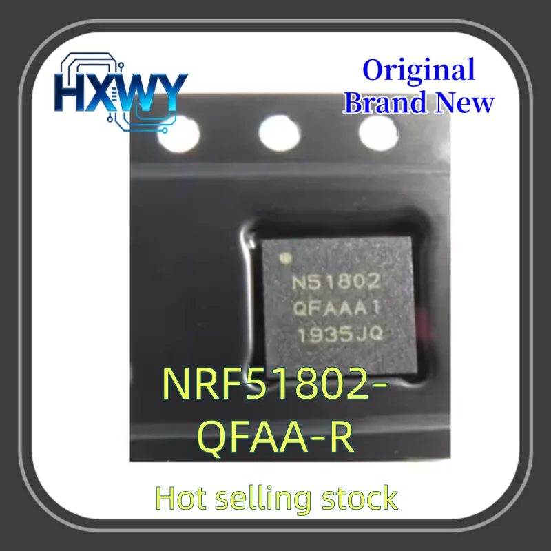 (3/10 Pieces) NRF51802-QFAA-R 51802QFAA QFN-48 Bluetooth BLE Wireless MCU Factory Wholesale Cheap IC Chip Fast Shipping