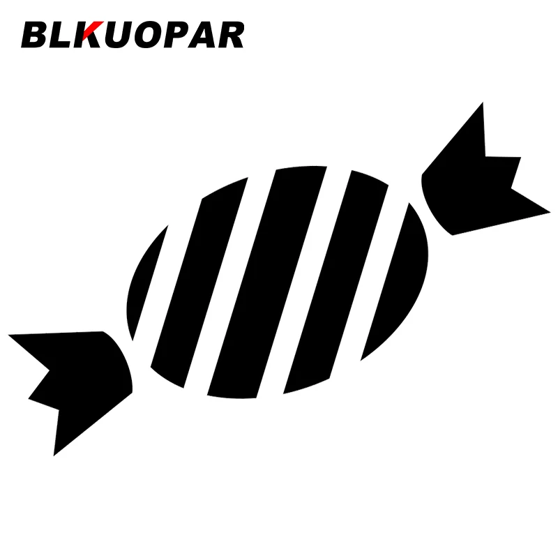 

BLKUOPAR для конфет, автомобильные наклейки, креативные наклейки, багажник, скейтборд, водостойкий окклюзионный декор с царапинами, солнцезащитный крем для мотоцикла