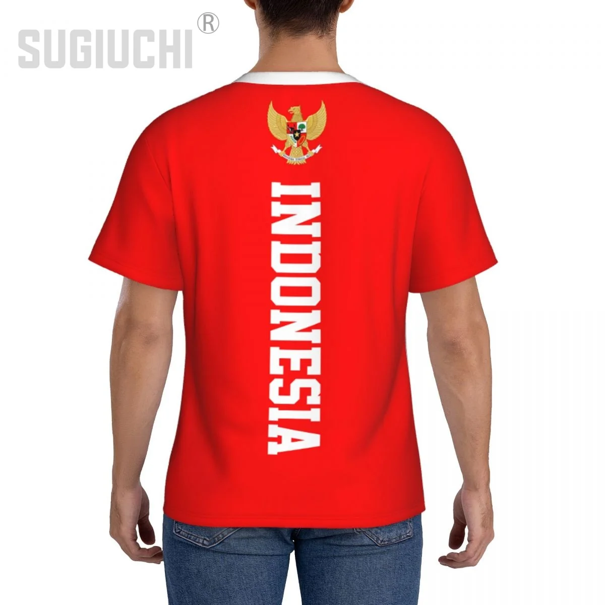 Tight Sports T-shirt Indonesia Flag Indonesian 3D For Men Women Tees jersey Clothes Soccer Football Fans Gift Patriotic T shirt