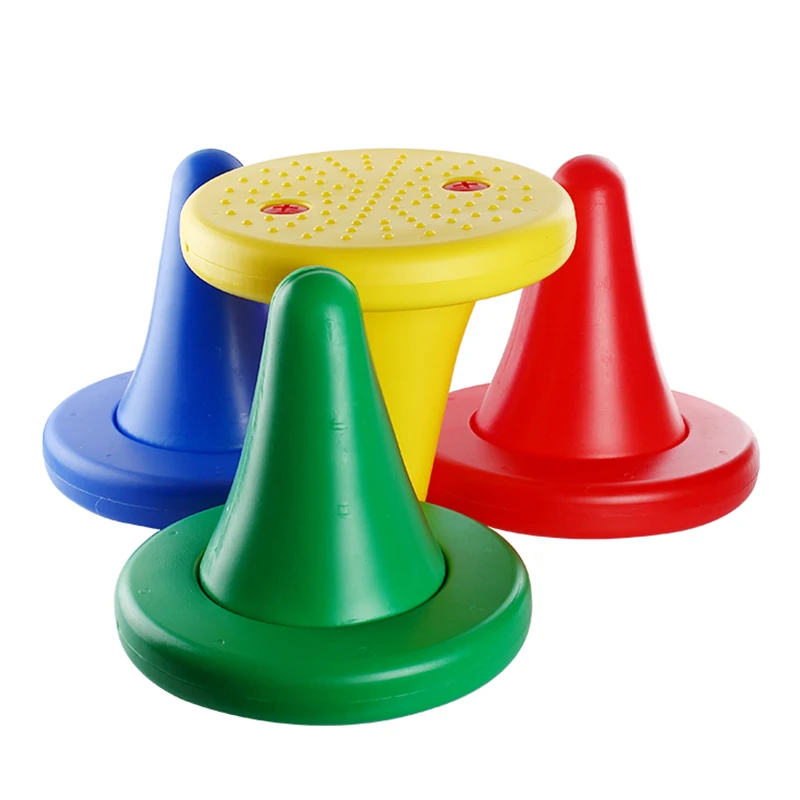 Children's Balance Training Sensory  One Legged  Chair Throwing Ring Funny Game  Sensory Vestibular Training Teaching  Aid