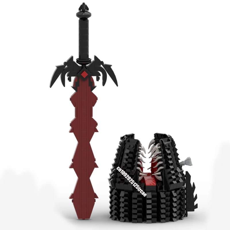 ดาบเดมิสเซอร์จากเกมยอดนิยม Zeldaed รุ่นใหม่ ของเล่นเด็ก ของขวัญวันเกิด/คริสต์มาส ชุดตัวต่อแบบกำหนดเอง ไอเดียสร้างสรรค์ DIY