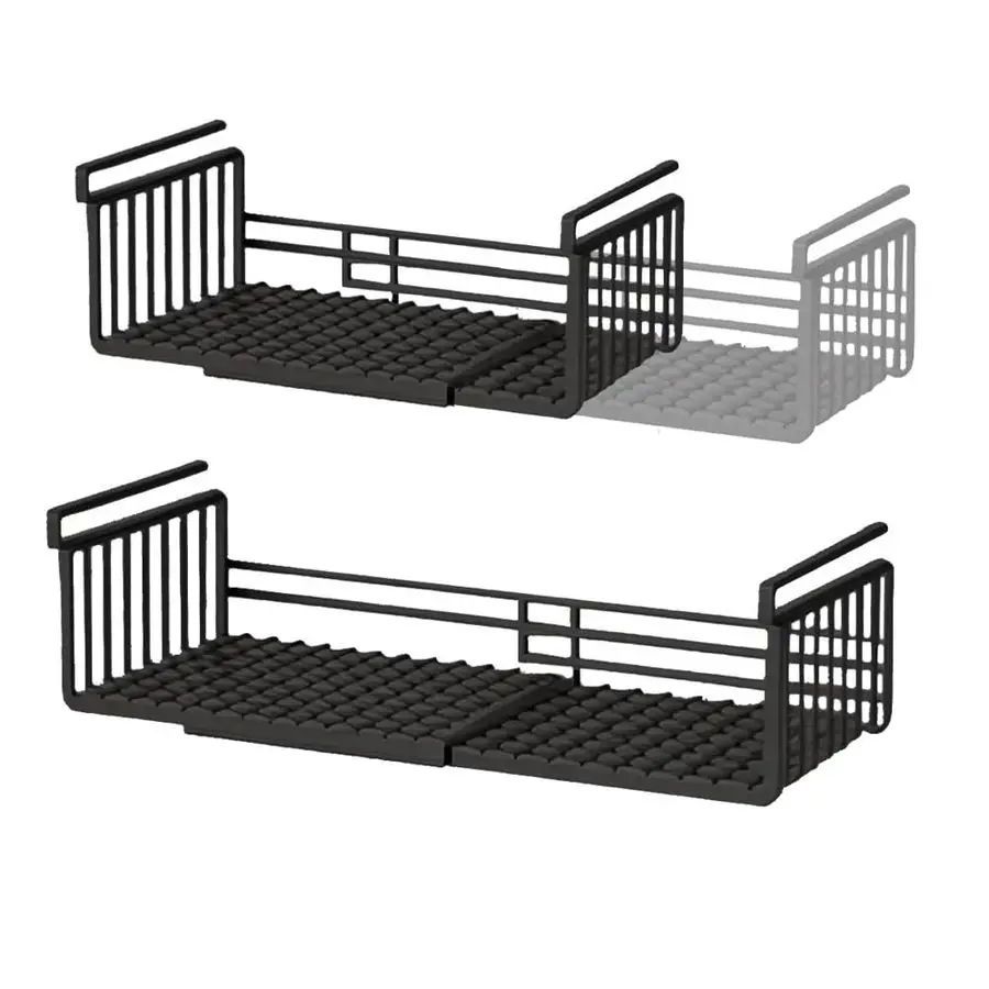 

Подвесная корзина для хранения под полкой, органайзер для шкафа, кухонного гарнитура, стола, буфета, книжной полки