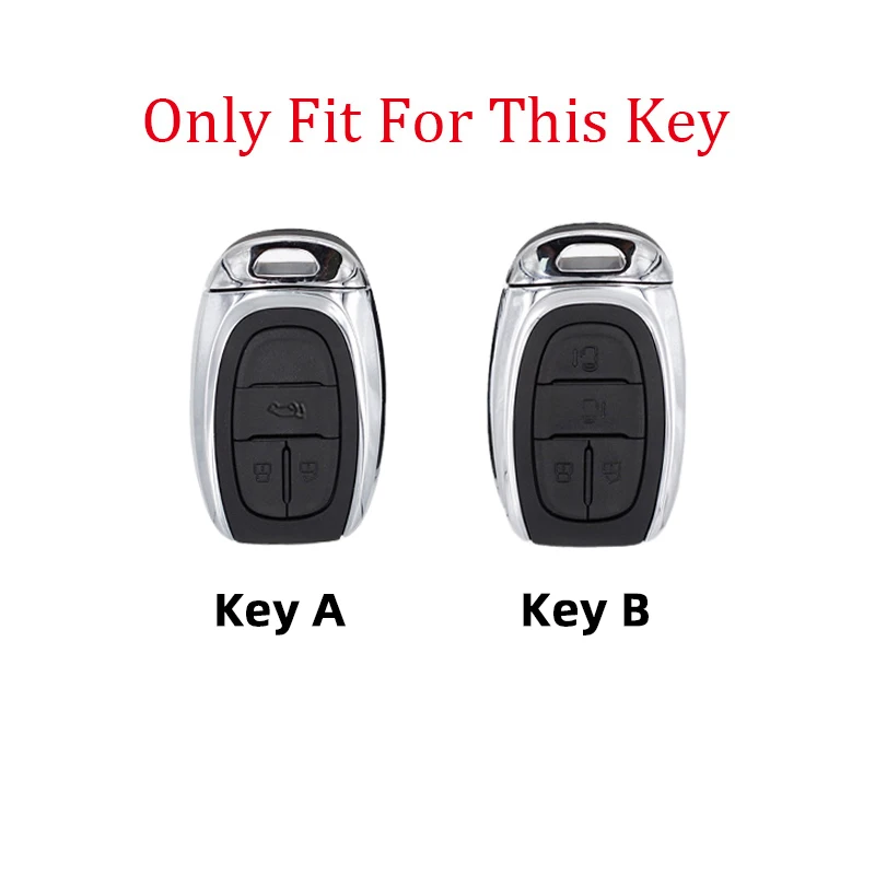 Zinc Alloy Car Key Case Cover For Maxus G50 plus D60 G10 G20 RV V90 T60 T70 EUNIQ5 Auto Key Chain Accessories Car-Styling Holder