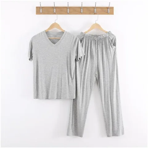 V neck light grey
