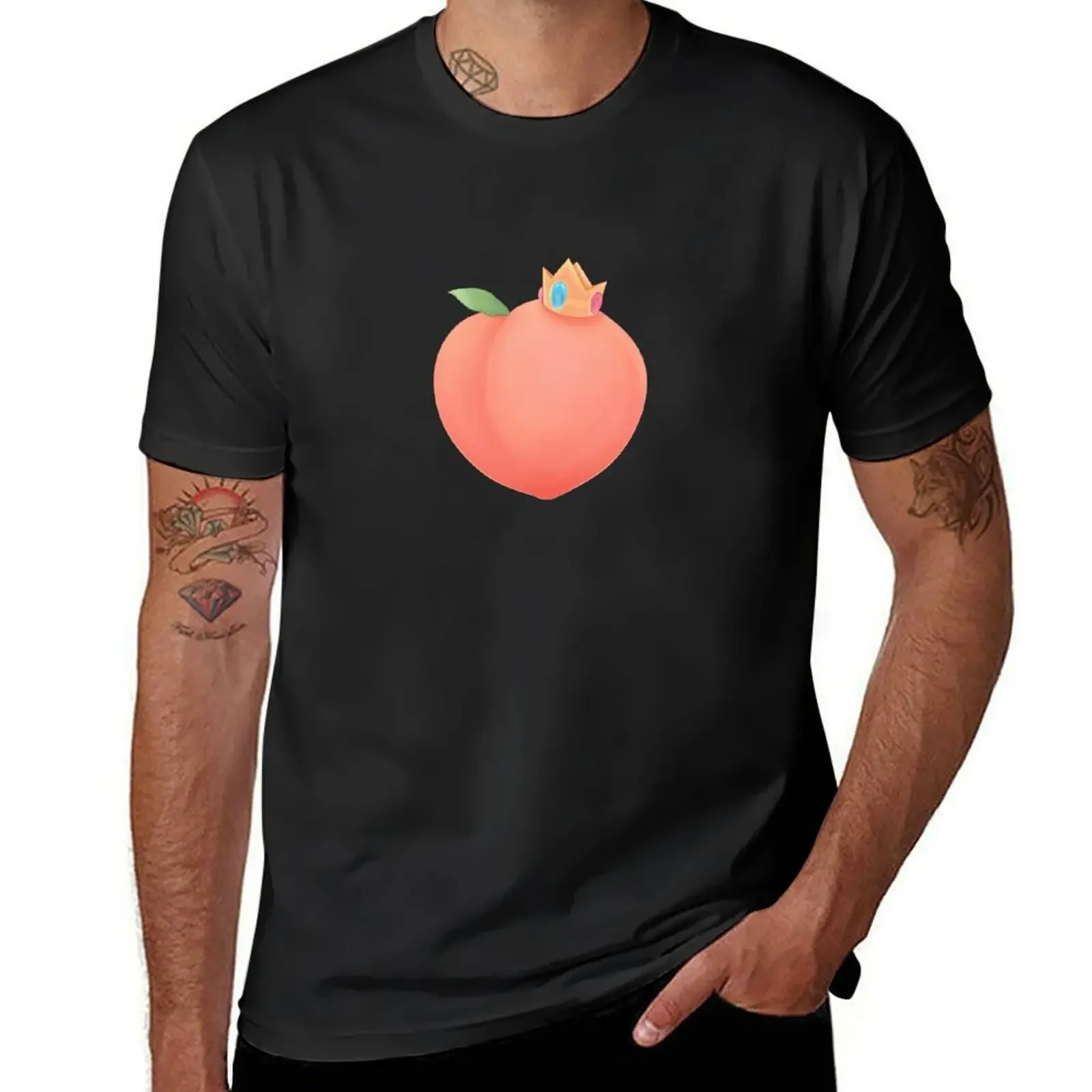 Princess, Peach, or Both? T-Shirt Short sleeve tee oversized graphic tee basketball graphic tees black t shirts for men