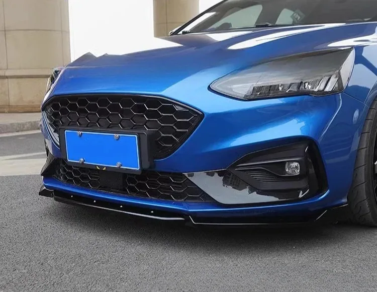 لفورد فوكس MK4 ST ST-Line/X 2019 2020 2021 المصد الأمامي سباق الشواية أضواء الضباب الإطار تجديد العلوي السفلي مصبغة قطع غيار السيارات #3