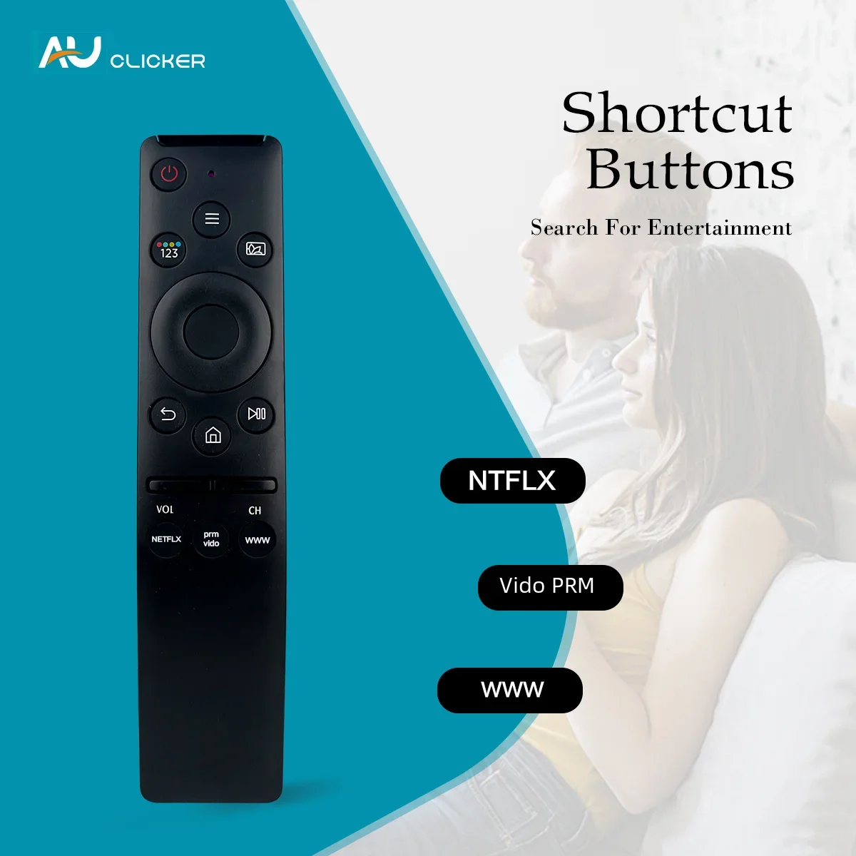 IR-1316 SMART Remote Control Suitable for Samsung TV BN59-01312B BN59-01312F BN59-01312A BN59-01312M RMCSPR1BP1