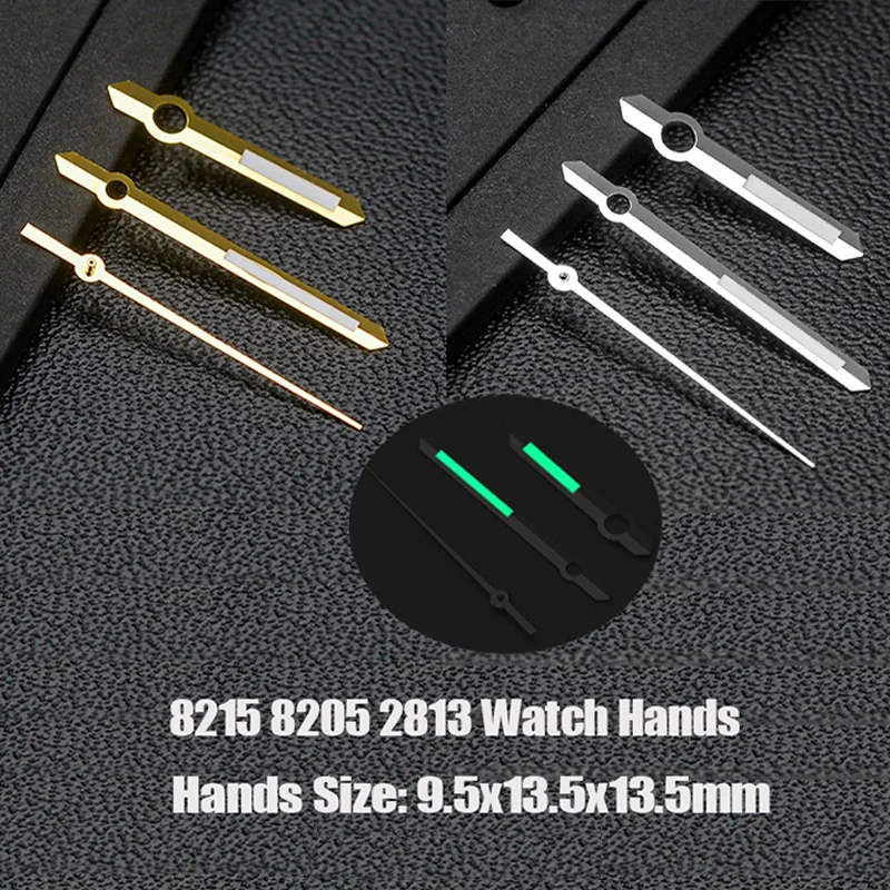 

Silver Gold 8215 Hands For Watches Miyota 8215 8205 Watch Hands Fit For 8215 8205 2813 Watch Movement Watch Pointer Spare Parts