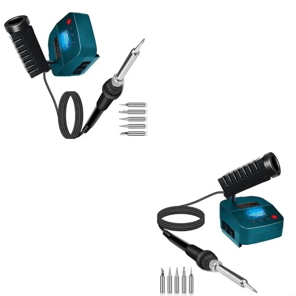 高温耐性コードレス溶接はんだごて-350-°c-高速加熱短絡保護電子基板修理