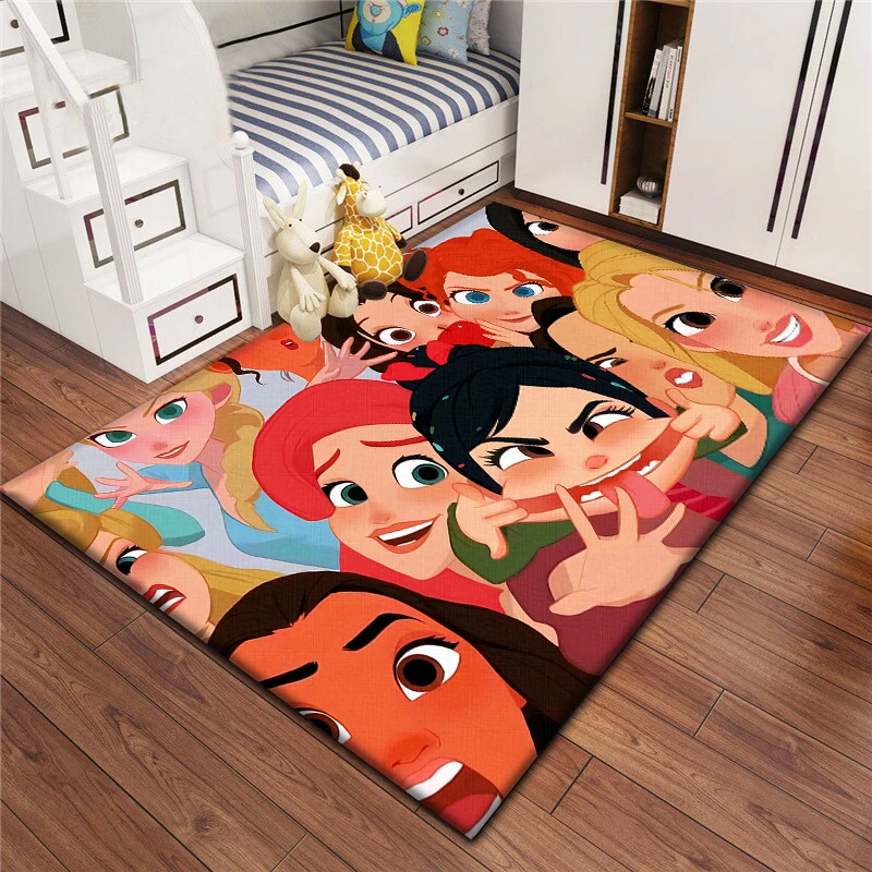 Disney princess Carpet for children, rugs for children\'s bedroom.Living room floor mat Kitchen mat Mat,bedroom decor,outdoor rug