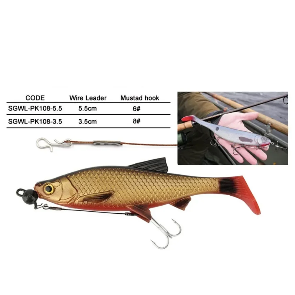 3pcs Treble Hooks  Stainless Steel 3.5/5.5cm Fishing Accessories   Pike Perch Bass Lure Fishing Stingers Treble Hooks