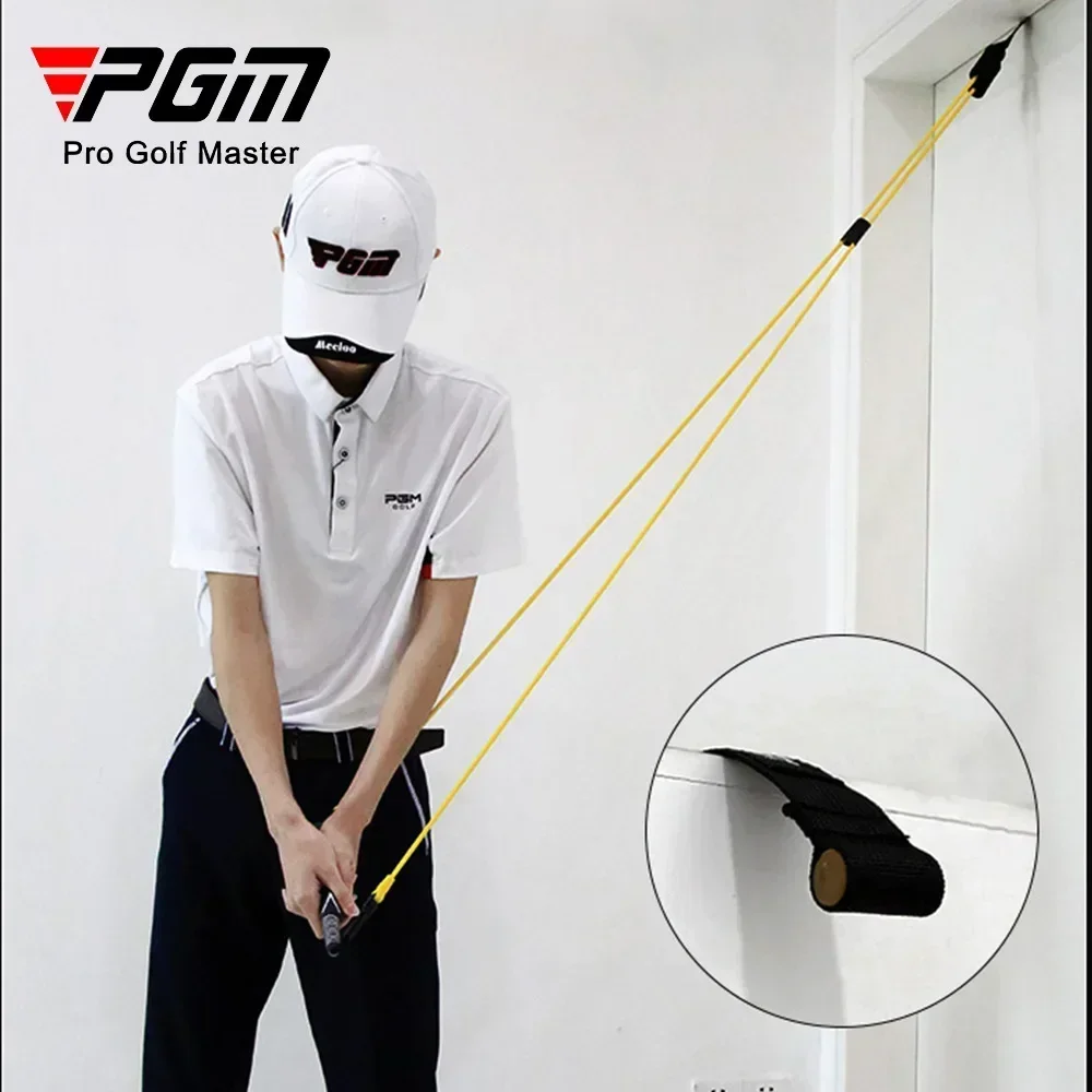 Cintura di tensione PGM Golf Swing Band Trainer Swing Golf Strength Trainer Action Kit Golf Club Forte strumento di correzione JZQ018