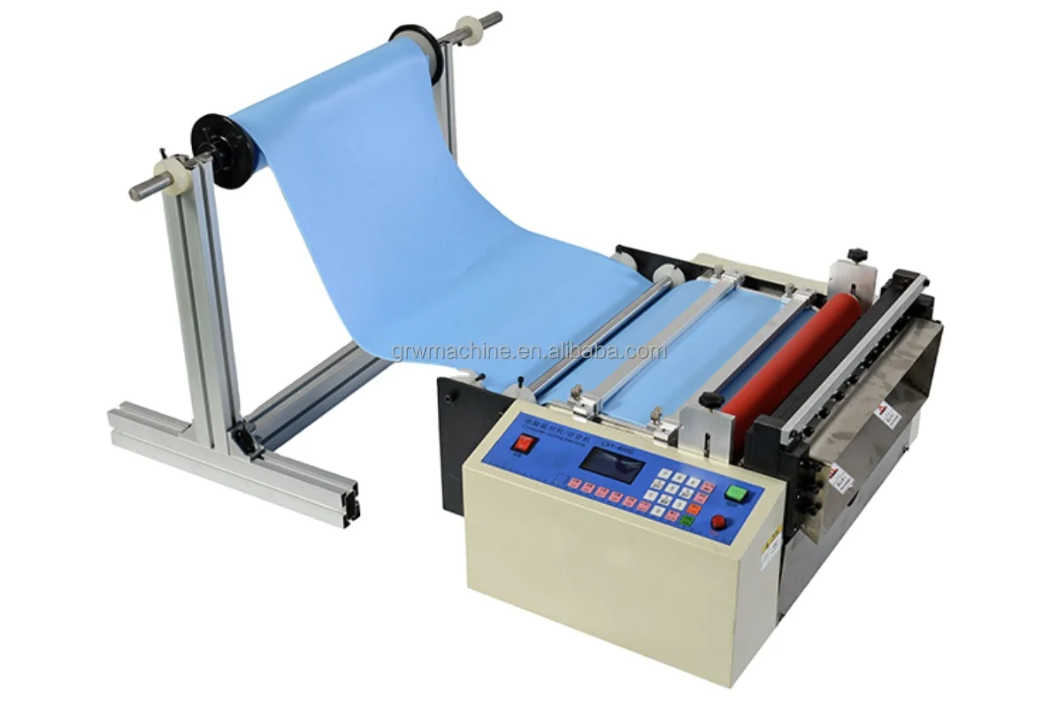 Automatic flat heat shrink tubing cutting machine