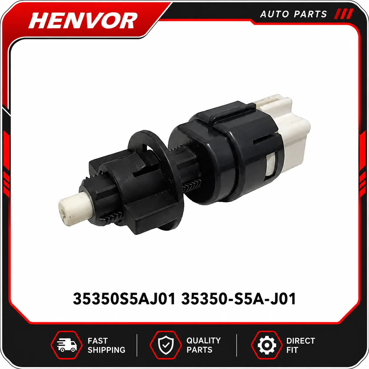 Stop Light Switch 35350-S5A-J01 for Honda Accord Civic CR-V FR-V Jazz Stream Mitsubishi Pajero Outlander L200 Lancer